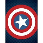 I Vendicatori: Age of Ultron 60 x 80 cm Captain America Shield Tela Stampa