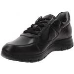 Sneakers larghezza E casual nere numero 45 con cerniera con cerniera per Uomo NeroGiardini 