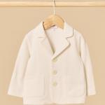 Cappotti bianchi di cotone tinta unita per neonato di OVS 