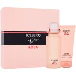 Iceberg Twice Rosa Edt 125 Ml + Body Lotion 100 Ml 125Ml Per Donna (Eau De Toilette)