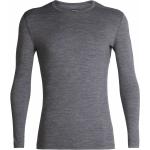 T-shirt tecniche scontate grigie XXL di lana traspiranti lavabili in lavatrice per Uomo 