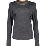 Magliette & T-shirt asimmetriche scontate grigie XL in lyocell Tencel traspiranti lavabili in lavatrice per Donna Ice breaker Sphere 