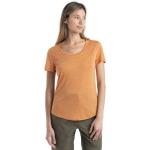 Icebreaker Sphere Ii Scoop Merino Short Sleeve T-shirt Arancione XS Donna