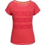 Magliette & T-shirt scontate rosse L in poliestere mezza manica con manica corta per Donna Icepeak 