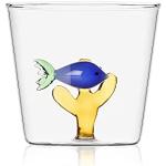 Bicchieri scontati blu di vetro design Ichendorf 