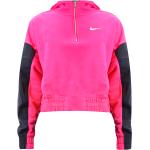 Felpe color block rosa con zip Nike 