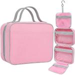 Beauty case rosa chiaro in PVC per Donna 