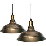 Lampadari industriali in metallo da cucina compatibile con E27 