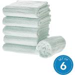 Asciugamani celesti di cotone da bagno 