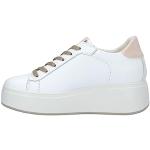 Sneakers stringate larghezza E casual bianche numero 40 con stringhe per Donna Igi&Co 