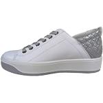 Sneakers stringate larghezza E bianche numero 38 per Donna Igi&Co 