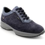 Sneakers stringate larghezza E casual blu numero 35 per Donna Igi&Co 