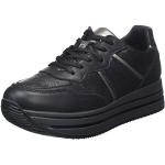 Sneakers stringate larghezza E casual nere numero 35 per Donna Igi&Co 