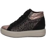 Sneakers larghezza E casual nere numero 36 per Donna Igi&Co 