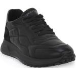 Sneakers larghezza E casual nere numero 45 di pelle per Uomo Igi&Co 