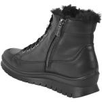 Stivali invernali neri numero 37 di pelle per Donna Igi&Co 