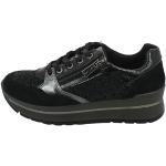 Sneakers invernali larghezza E scontate casual nere numero 36 per Donna Igi&Co 