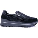 Sneakers larghezza A nere numero 41 di gomma con cerniera con cerniera per Donna Igi&Co 