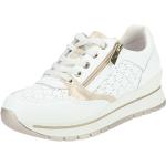 Sneakers stringate larghezza E casual bianche numero 38 con stringhe per Donna Igi&Co 