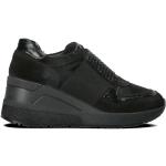 Sneakers stringate scontate nere numero 37 per Donna Igi&Co 