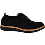 Sneakers stringate larghezza E casual nere numero 39 con stringhe per Uomo Igi&Co 