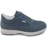 Sneakers stringate larghezza E casual blu numero 41 per Uomo Igi&Co 