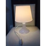 Lampade da tavolo design scontate bianche compatibile con E14 IKEA Lampan 