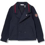 IKKS Cardigan Maille Marine Manches Longues Maglione, Navy, 2 Anni Bimba