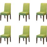 Fodere verdi in poliestere antimacchia 6 pezzi per sedie Ilgruppone 