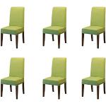 Fodere verdi in poliestere antimacchia 6 pezzi per sedie Ilgruppone 