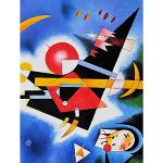 Poster blu Wee Blue Coo Wassily Kandinsky 