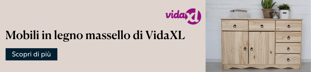 vidaXL.it Mobili in legno massello