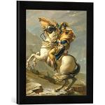 'IMMAGINE incorniciata di Jacques Louis David "Nap