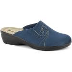 Pantofole blu numero 40 di pelle per Donna Inblu 
