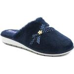 Pantofole imbottite eleganti blu navy numero 38 con tacco sopra i 9 cm per Donna Inblu 