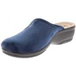 Pantofole imbottite blu numero 39 di pelle per Donna Inblu 
