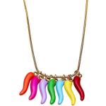 Collane eleganti multicolore artigianali con pendenti per Donna 