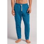 Pantaloni felpati blu S di cotone per Uomo Intimissimi 