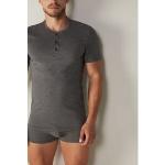 Magliette & T-shirt grigio scuro L di cotone in serafino per Uomo Intimissimi 