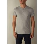 Magliette & T-shirt grigie M di cotone in serafino per Uomo Intimissimi 