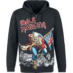 Iron Maiden The Trooper - Battlefield Uomo Felpa Jogging Nero XXL 80% Cotone, 20% Poliestere Regular