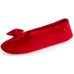 Pantofole ballerine rosse numero 40 di pelle per Donna Isotoner 