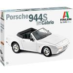Italeri-3646 Porsche 944S Cabrio Scala 1:24, modellismo, Model Kit, Automobili Modello in Plastica da Assemblare e Pitturare, Colore Bianco, IT3646