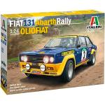 Italeri 3667 1:24 FIAT 131 Abarth Rally OLIO FIAT - Modellismo, kit da costruzione, modellismo da pavimento, artigianato, hobby, incollaggio, kit in plastica, dettagliato