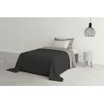 Trapunte estive grigio scuro sostenibili Italian Bed Linen 