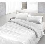Piumoni bianchi 200x200 cm di cotone una piazza e mezza Italian Bed Linen 