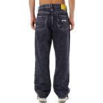 IUTER Jeans Denim Loose Baggy Fit Uomo Alta qualità Milano Originale Garantito (34, Dark Grey)