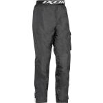 Pantaloni antipioggia scontati neri XL taglie comode impermeabili da moto Ixon 