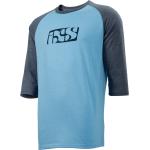 IXS Brand Tee 3/4 T-shirt, blu, dimensione 2XL