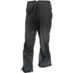 Pantaloni antipioggia scontati neri 3 XL taglie comode antivento impermeabili traspiranti da moto IXS 